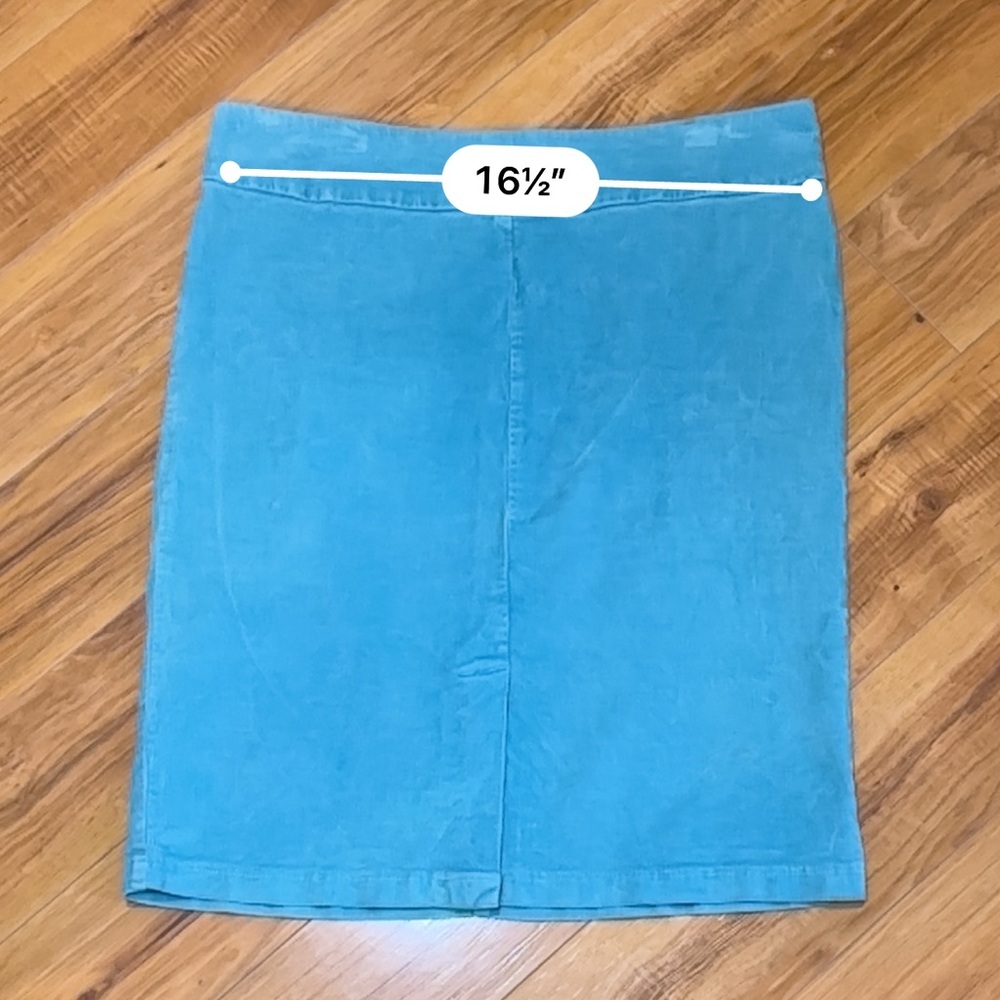United Colors Of Benetton Teal Skirt. - Picture 3 of 7